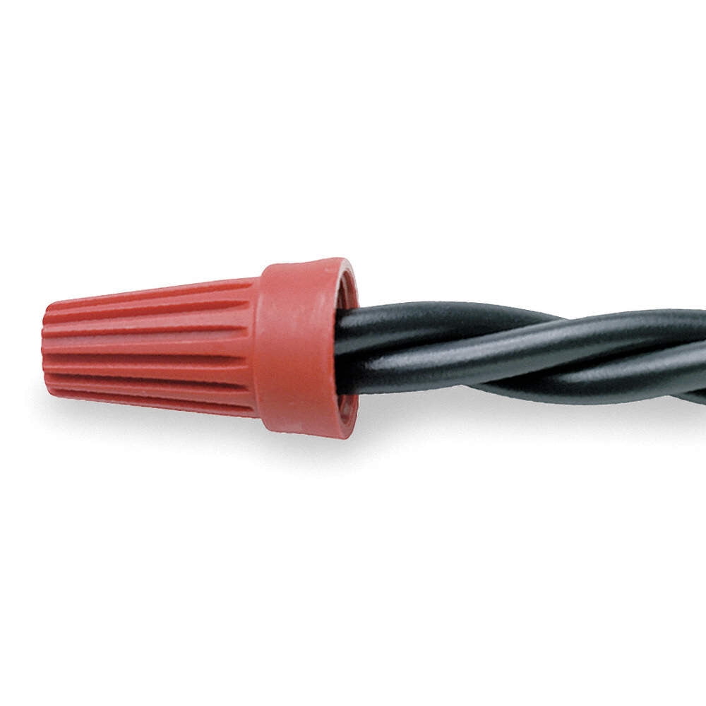 (2000) Yellow Twist-On Wire Connector Connection nuts 18-12 Gauge Barrel Screw