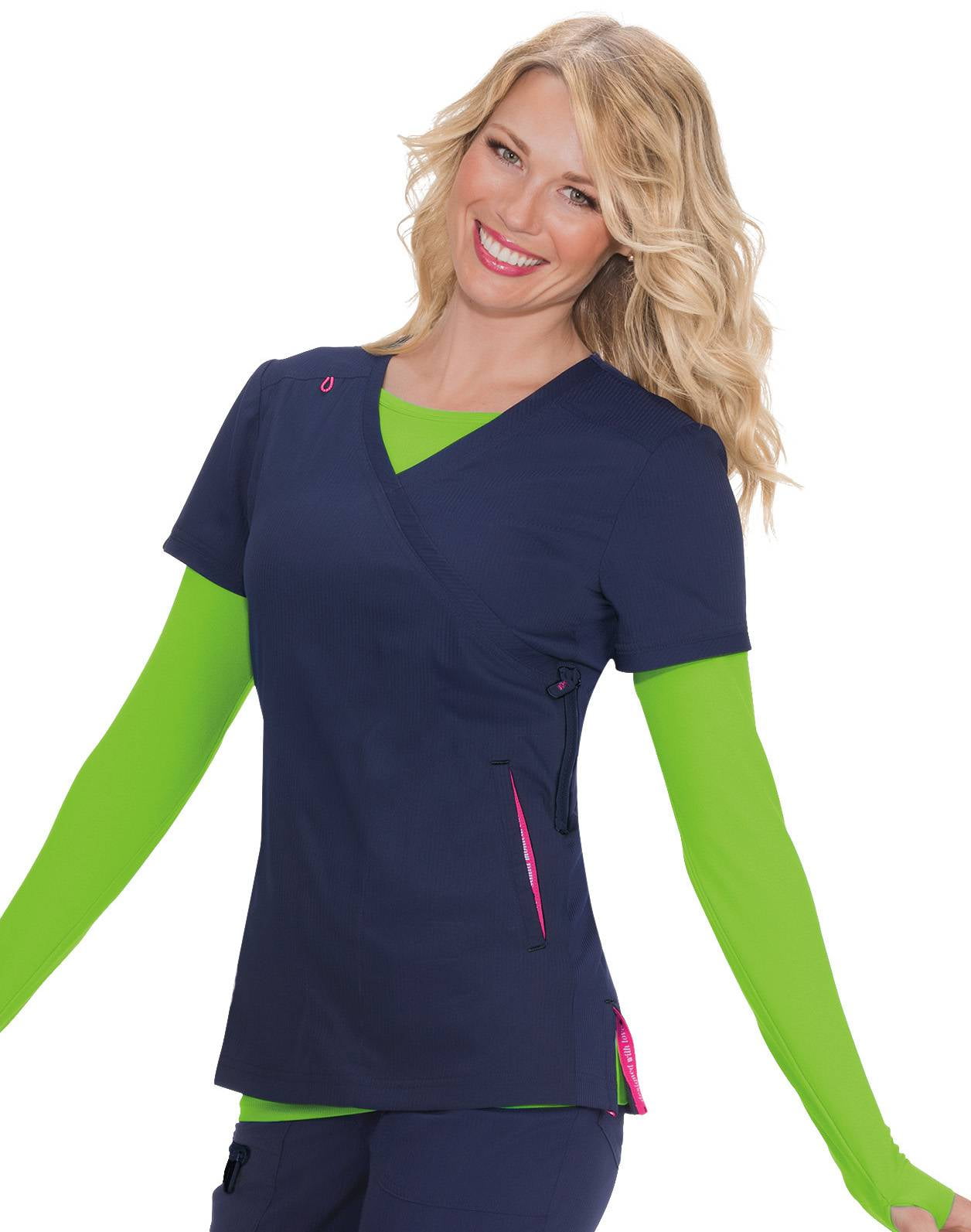 Koi Lite Koi Lite Women's "Philosophy" 316 Mock Wrap Side Zipper