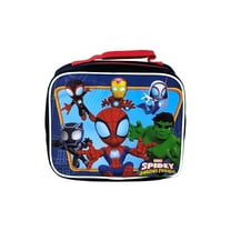 Spidey & Friends Insulated Lunch Bag Marvel Superhero Spider-Man Hulk