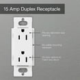 thumbnail image 5 of Lutron 61824 - SCRS-15-TR-BI SC 15A TAMPER RESIST RECP BISCUIT Straight Blade Wall Outlets, 5 of 7