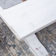Linon Mcleavy Dining Table White