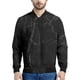 thumbnail image 5 of Chaquetas gráficas con grietas de mármol negro, chaqueta bomber con estampado 3D de manga larga a la moda para hombre, abrigo informal holgado para primavera y otoño, 5 of 5