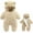 Yellow, variant on Gunia Newborn Baby Bear Onesie Outfit Suit Romper Thick Romper Hooded Coat Warm Outwear Autumn For Girls Boys Winter Snowsuit Clothes