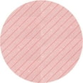 thumbnail image 1 of Ahgly Company Machine Washable Indoor Round Transitional Pastel Red Pink Area Rugs, 3' Round, 1 of 7