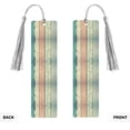 thumbnail image 2 of Kdxio Hardwood Print Metal Tassel Bookmarks,Perfect Gift for Art Lovers and Bookworms Metal Bookmarks for Women, 2 of 8
