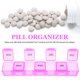thumbnail image 3 of unbranded Estuche Organizador De Medicamento Rosa Resistente Y Portátil Para Almacenamiento Diario, 3 of 8