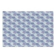 thumbnail image 1 of Floral Cutting Board, Illustration of Hydrangea Flowers, Decorative Tempered Glass Cutting and Serving Board, in 3 Sizes, by Ambesonne, 1 of 2