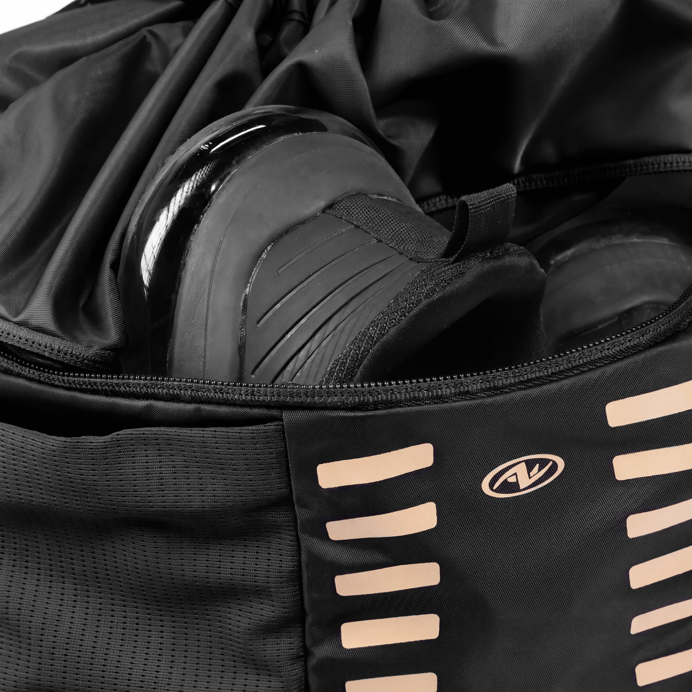 Athletic Works Drawstring Cinch  Sports Backpack, Black