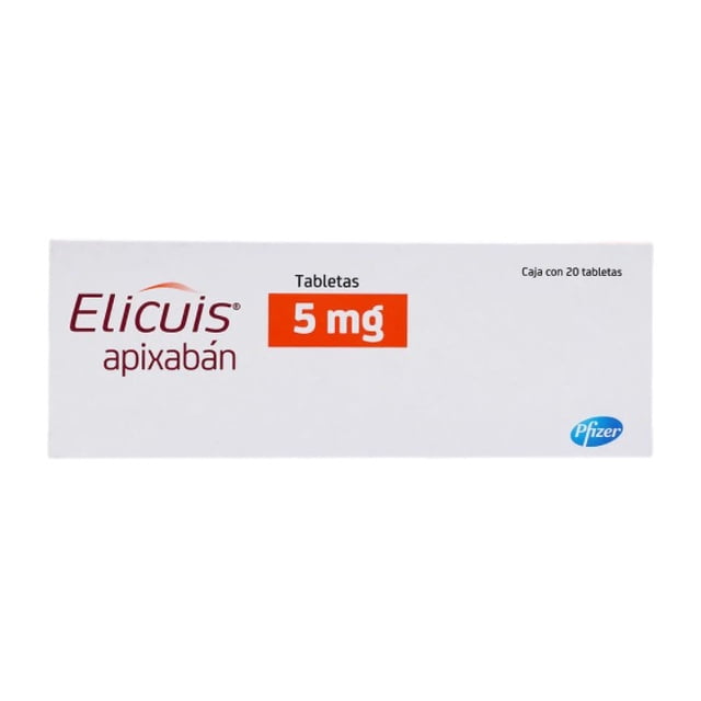 Elicuis 5 mg 20 tabletas