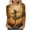 A-Brown, variant on Halloween Tops Plus Womens Witch 3/4 Sleeve Crewneck T shirt Vacation Tee Holiday Fall Festival Clothes S