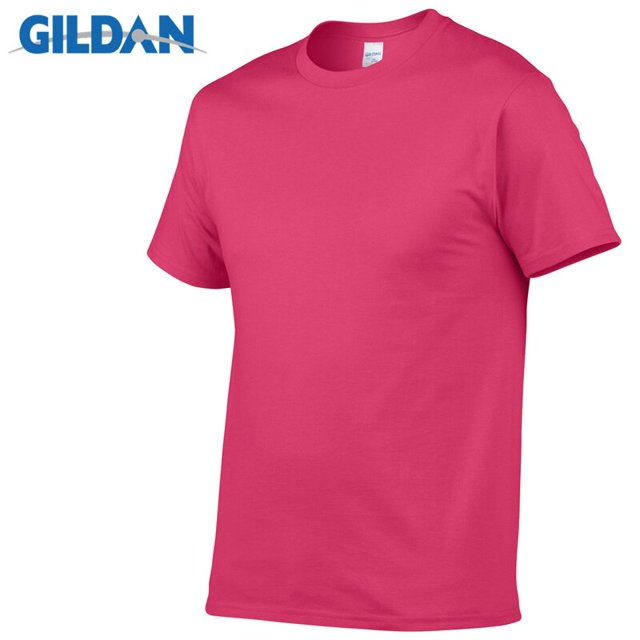 REDHOTYPE T-Shirt d'Été pour Hommes 100 % Coton Manches Courtes Col Rond Confortable Tops Unis