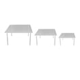 thumbnail image 2 of Acrylic Cake Stand Set, 3 Set Square Acrylic Cake Stands  For Birthday For Dessert For Wedding, 2 of 8