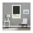 thumbnail image 2 of HomeStock Rococo Radiance 1" Light Filtering Mini Blind - 47x48 - Black - Cordless, Light Filtering, PVC Construction, Tilt Wand Operation, Hidden Mounting Brackets, 2 of 2