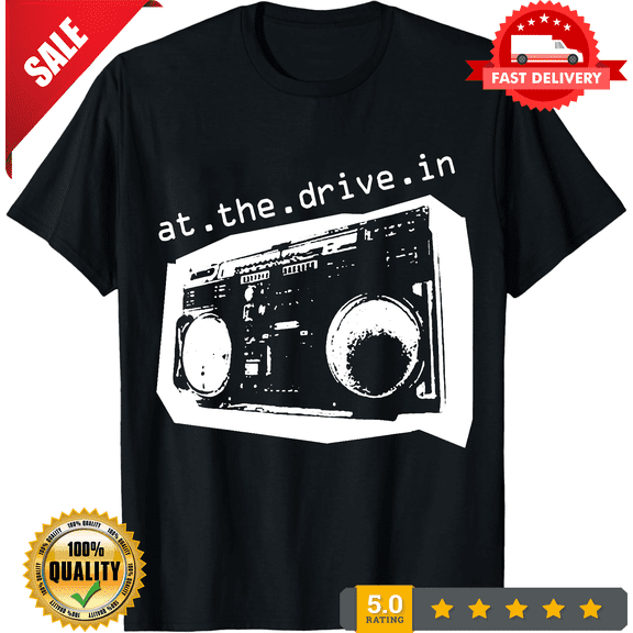 At The Drive In Boombox Vaya T Shirt, LIMITED EDITION-TH73448