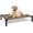 Brown, variant on Elevated Dog Bed with Chew Proof Washable Breathable Mesh and Metal Frame, Portable No-Slip Feet for Outdoor or Indoor Use