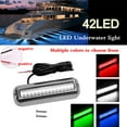 thumbnail image 6 of 2pcs IP68 Water Resistant Underwater Light Stainless Steel Ship Beam Light LED Pontoon Boat Transom Light, 6 of 6