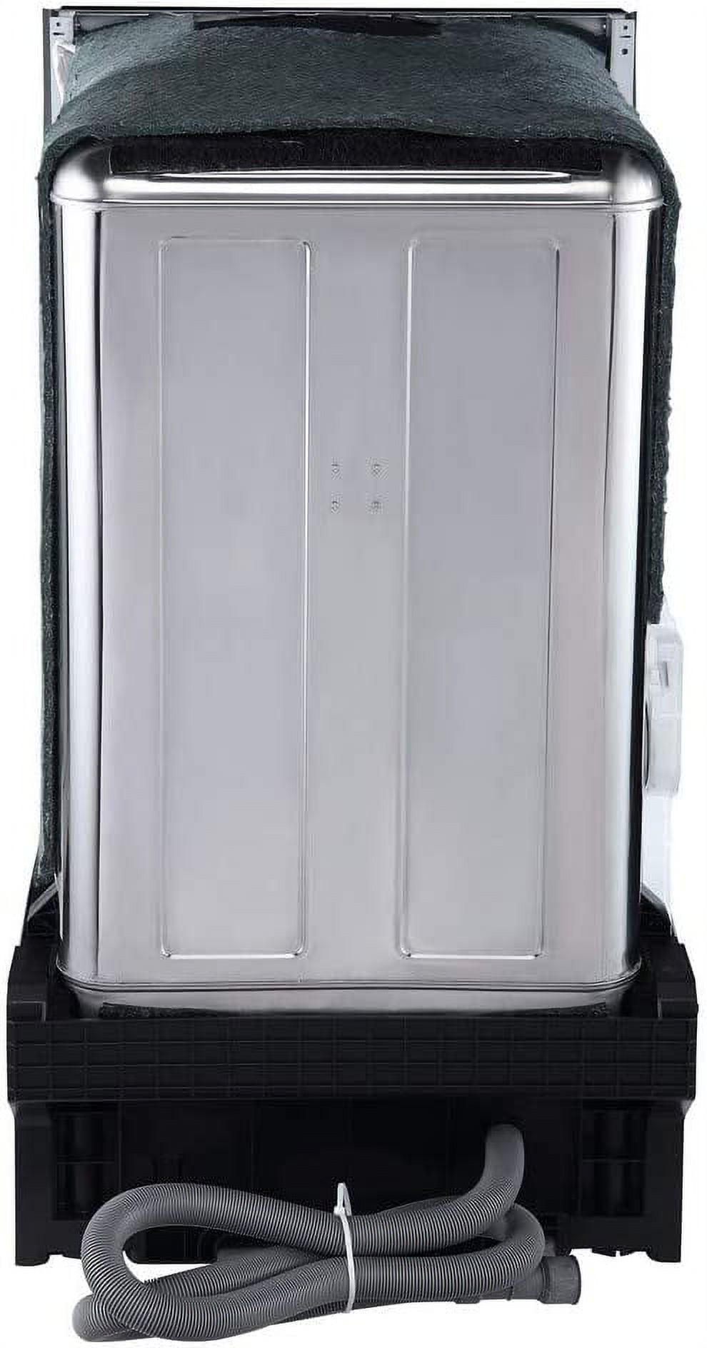 Sunpentown SD-9254WB 18 in. Energy Star Built-In Dishwasher with Heated Drying, White