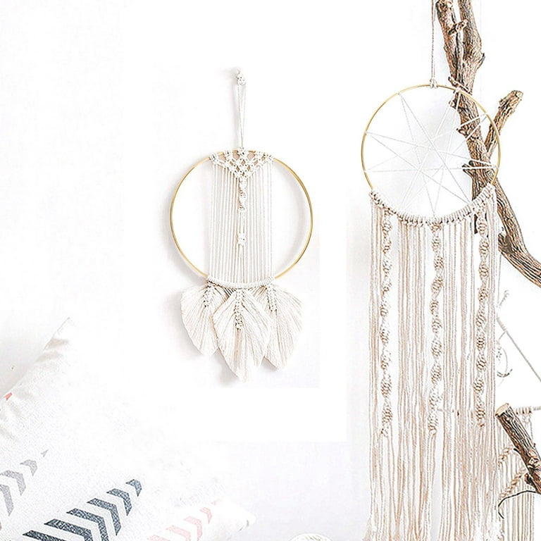 8pcs 8 Inches Dream Catcher Rings Metal Hoops Macrame Ring for Crafts and Dream Catcher Supplies, Gold, Infant Boy's, Size: One Size