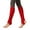 Scarlet, variant on Yokua Stirrup Leg Warmers Boot Cuffs Ribbed Knit Toeless Dance Yoga Knee High Socks
