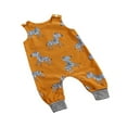 thumbnail image 2 of Infant Baby Cartoon Patterns Jumpsuit  Cute Style Sleeveless  Neck Printing Romper, 2 of 5