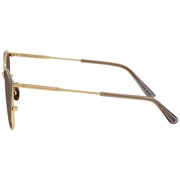 Sunglasses Bottega Veneta BV 0089 SK- 001 Black / Smoke Gold