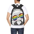 thumbnail image 6 of Balery Panda with Sun glasses Backpack for Men and Women - Durable 600D Oxford Cloth -Large Capacity, Water-Resistant School, Travel, and Hiking Bag, 6 of 9