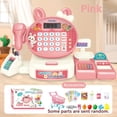 thumbnail image 1 of CHUANK Mini Cash Register with Shopping Cart Vegetable and Fruit Computer Toy  Simulated Supermarket Cashier Scanning with Light and Sound Effects Interactive Toy Set  All Accessories are, 1 of 7