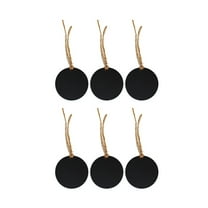 ROSENICE  10 Pcs Chalkboard Circle Christmas Party Decorations