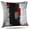 Red and Grey, variant on Red and Grey Abstract Art Pillow Cover, Modern Black White Wall Decorative Throw Pillows Cushion Cover for Bedroom Sofa Living Room 16 x 16 Inch