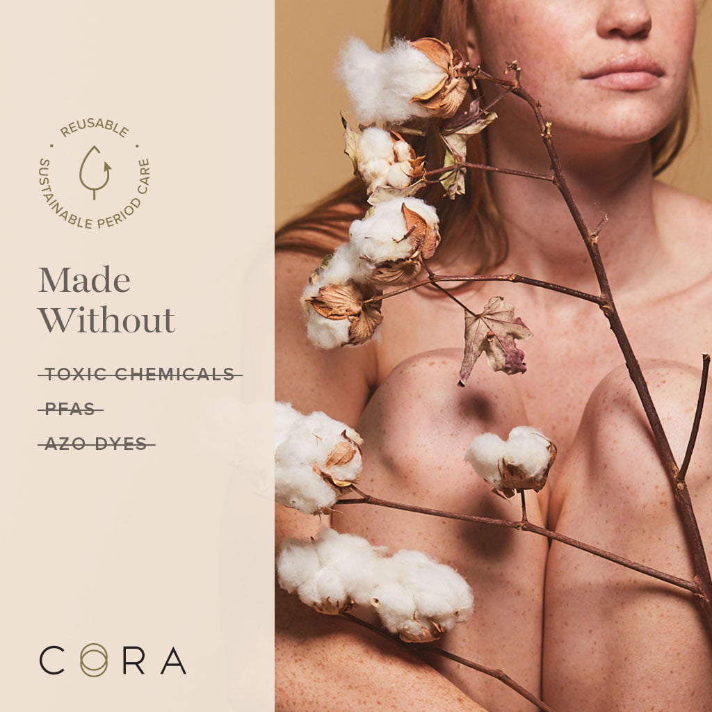 Cora Female Period Underwear, Black, Oeko Tex Certified Material, S