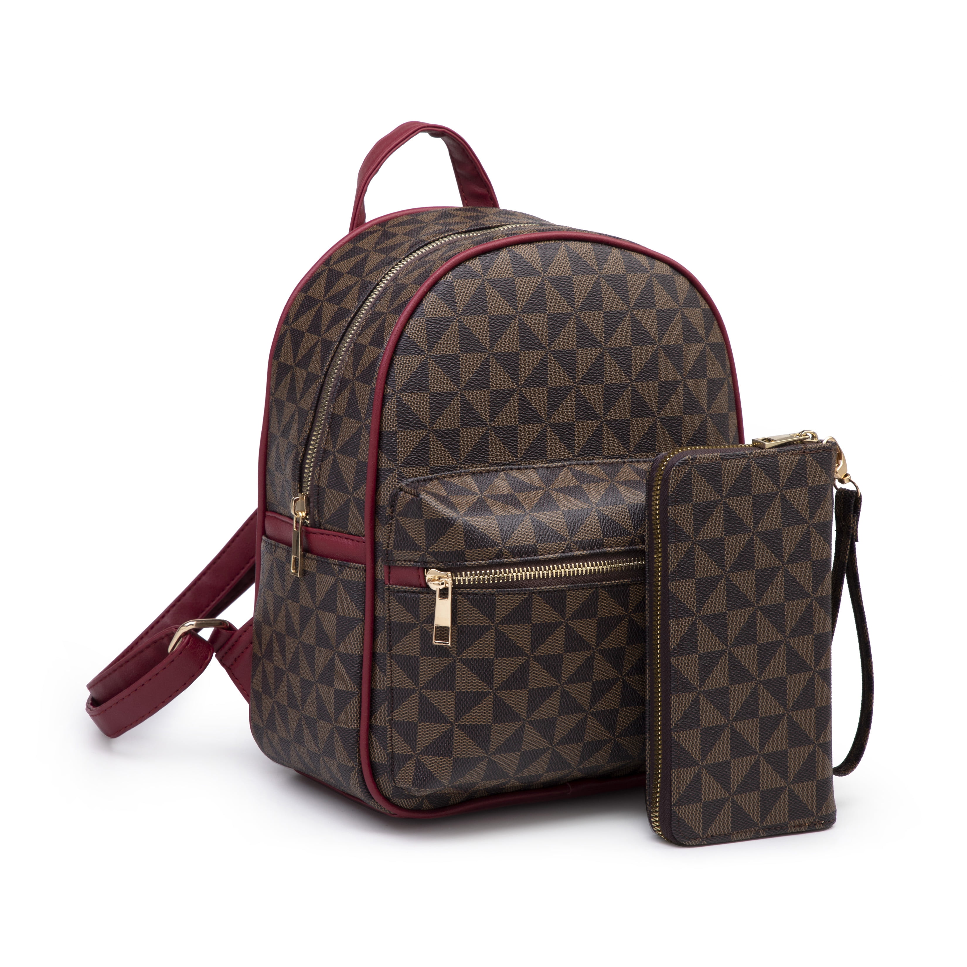 walmart black backpack purse