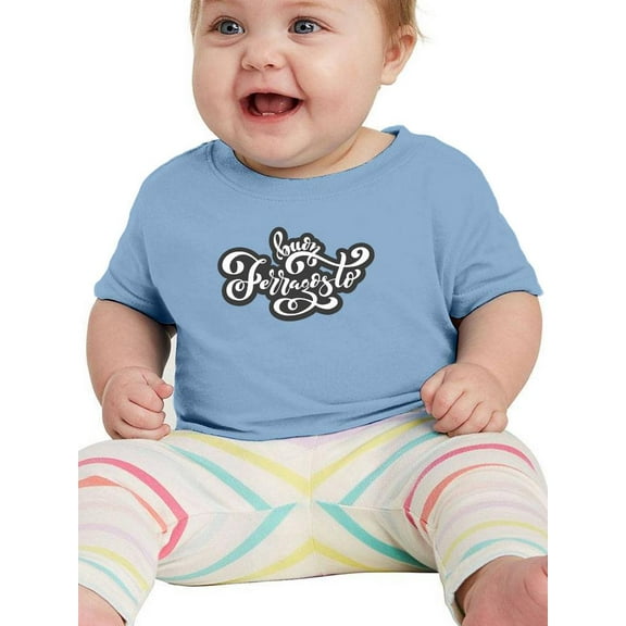 Buon Ferragosto Curvy Text T-Shirt Infant -Image by Shutterstock, 24 Months