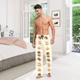 thumbnail image 6 of FORMRS Mens Pajama Pants with Pockets Soft Cotton Sleepwear Lounge Bottoms, Sizes S-2XL, Red Cakes, 6 of 7