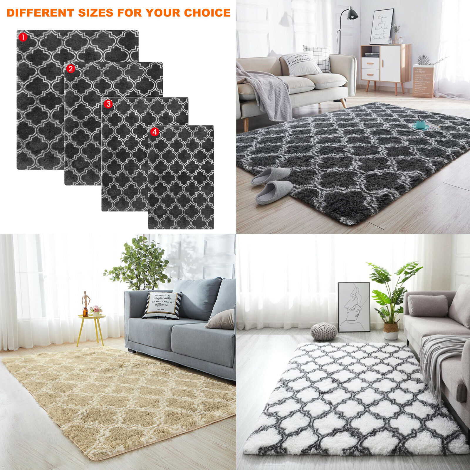 4x3 LV rug 2x2 Chanel rug still have room for one more (IG tuft