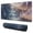 La Chute d'Eau et le, variante sur Tapis de Souris Imperméable, Caoutchouc+multispandex Antidérapant pour Bureau Maison Jeu 31.5x15.7 Pouces