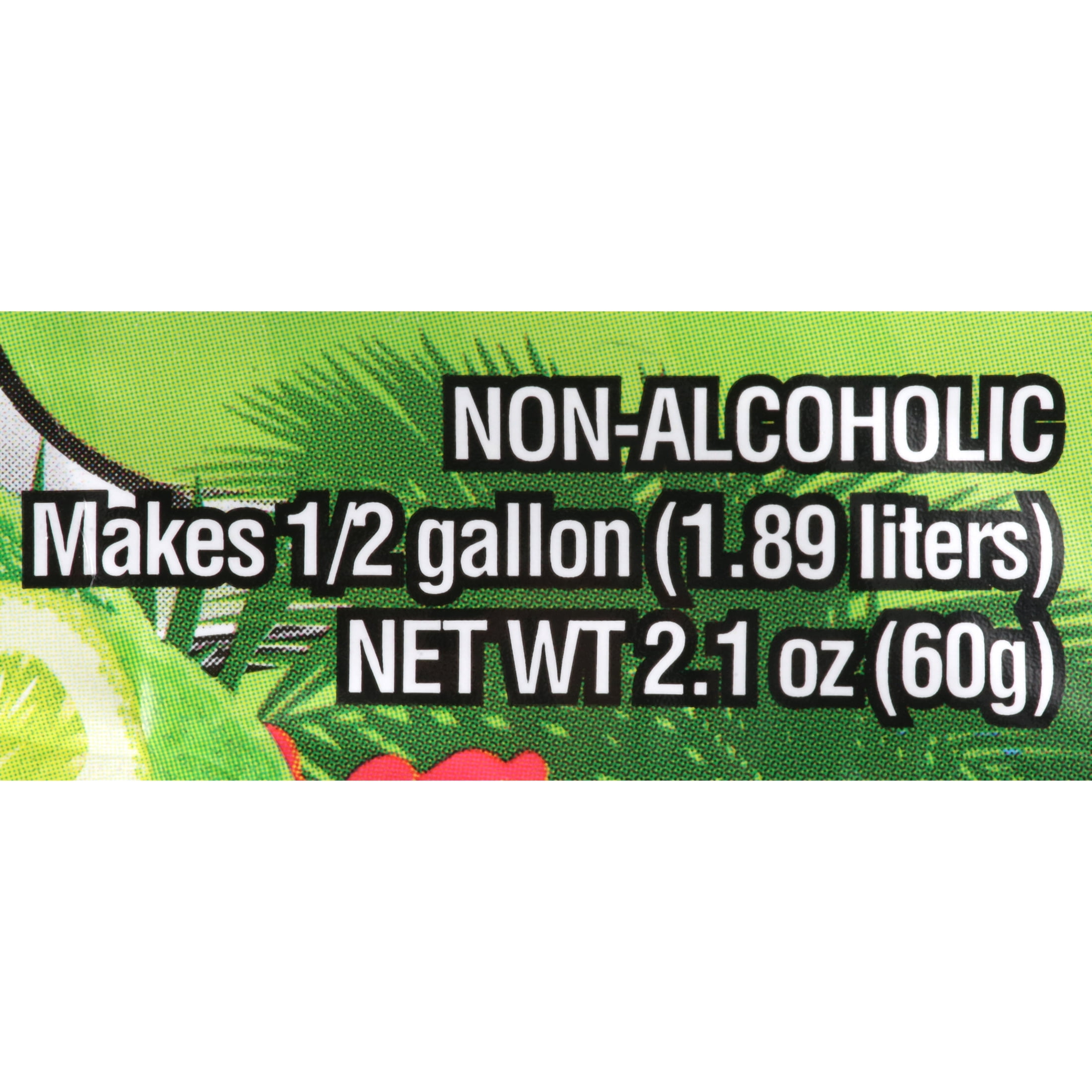 Baja Bob's Sugar-Free Cocktail Mixer, Original Lime Margarita - Powdered Packet, 60g