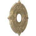 thumbnail image 2 of Ekena Millwork 13"OD x 3 1/2"ID x 3/4"P Attica Thermoformed PVC Ceiling Medallion (Fits Canopies up to 5"), Universal Metallic Champagne Mist, 2 of 5