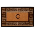 thumbnail image 2 of Calloway Mills The Grecian Monogram Outdoor Doormat, Extra-thick 2' x 3' (Letter C), 2 of 2