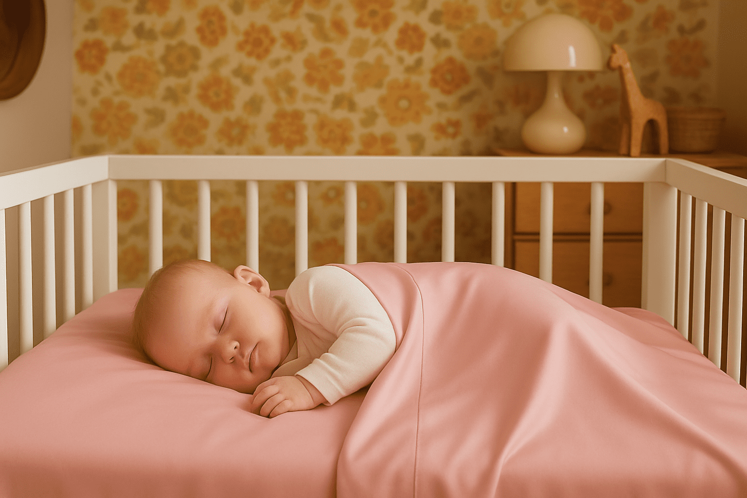 My Bed Linens’ Silky Smooth, Hypoallergenic TENCEL™ 300 TC Baby Crib Sheets, Pink, 2 Sheets Per Pack