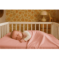 thumbnail image 2 of My Bed Linens’ Silky Smooth, Hypoallergenic TENCEL™ 300 TC Baby Crib Sheets, Pink, 2 Sheets Per Pack, 2 of 6