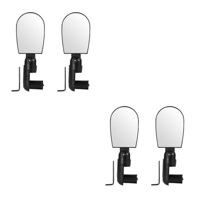 stanreset 1 Pair Rearview Mirror Cycling Accessories Road Mountain Bike black 2Set