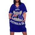 thumbnail image 1 of Happy Australia Day - wombat Vestido suelto con bolsillos Vestidos Ropa estética vestidos de noche de lujo 2025, 1 of 7