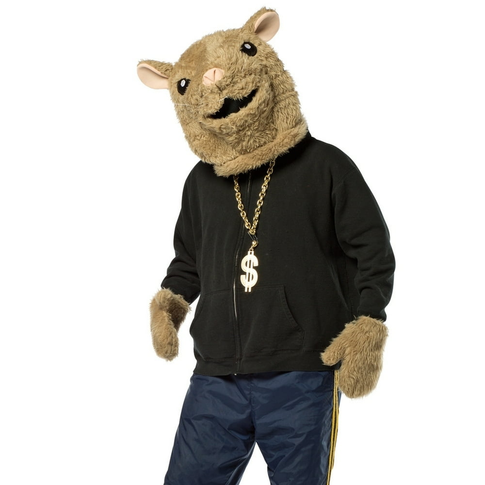 Hamster Adult Costume Kit, One size fits most [As Shown, One Size