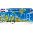 thumbnail image 1 of Santo Domingo Beach Life Dominican Perublic SD04 Novelty Car License Plate, 1 of 3