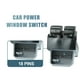 thumbnail image 4 of Interruptor de control maestro Unique Bargains para Toyota Hilux 2004-2007 2009-2015 Negro, 4 of 10