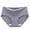 Grey, variant on Seamless Mid Rise Briefs for Women, 1-Piece Ice Silk Underwear with Cotton Lining,Sky Blue,XXL