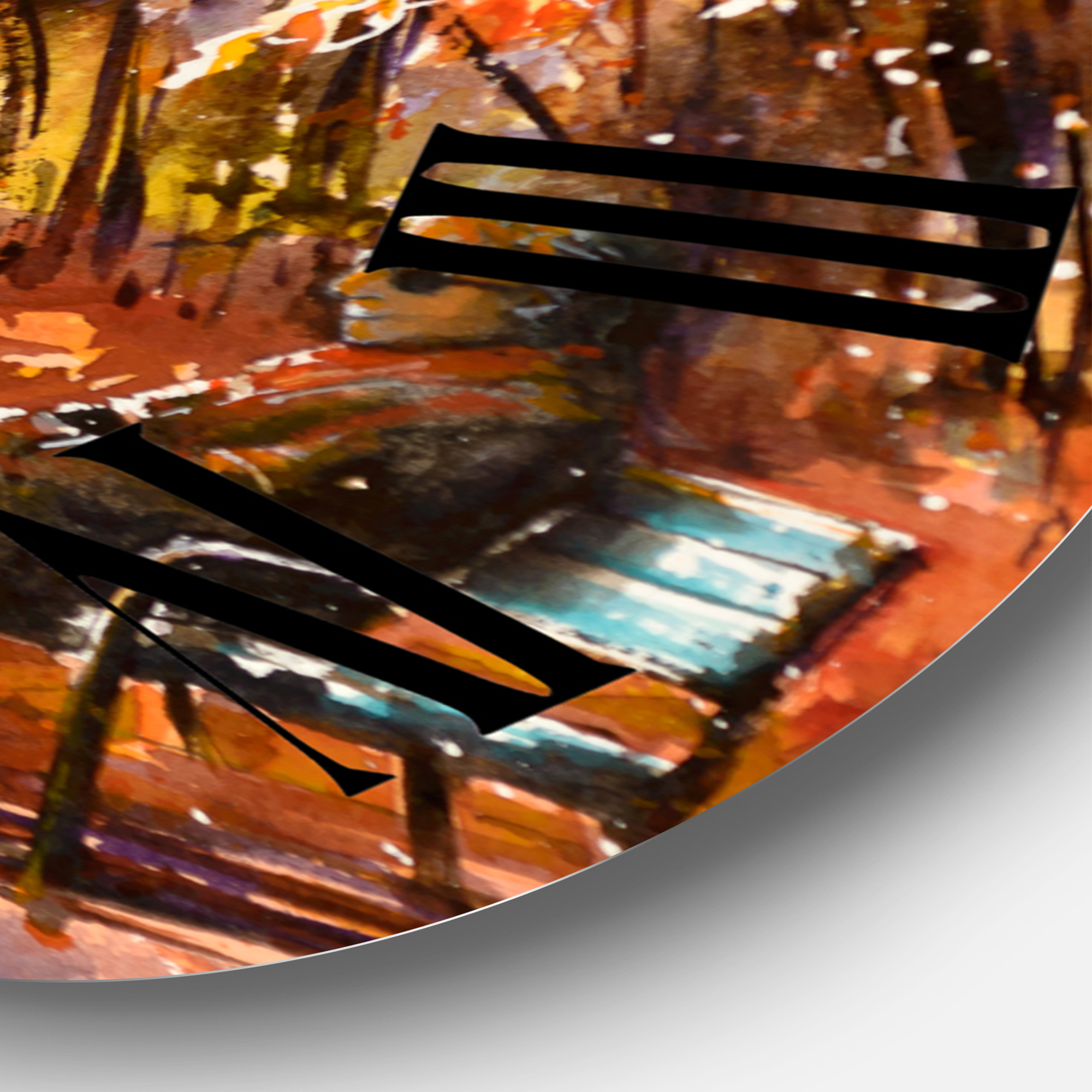Designart 1 in Country Wall Clock