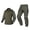 RG, variant on Men's Tactical Camouflage Combat Uniform BDU Set Long Sleeve Jacket and Pants with Removable Elbow Pads for Paintball Hunting Camping, L