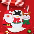 thumbnail image 2 of Gymnture 6 Christmas Cutlery Holders for Xmas Party Tableware, 2 of 10