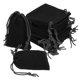 thumbnail image 1 of Uxcell 20pcs Bolsas de Terciopelo con Cuerdas 2 x 2.8 Pulgadas Bolsas de Regalo para Joyería para Empaque de Joyería, Negro, 1 of 5